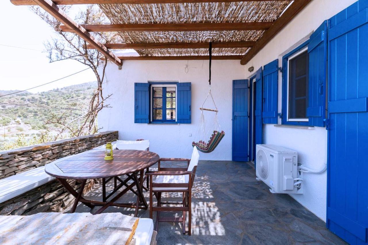 Traditional Village House On Kea Milopotamos  Exterior photo